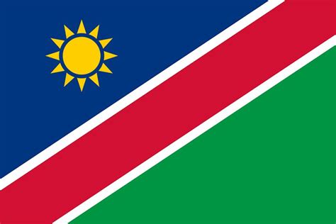 meaning of namibia flag colors